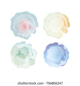 blue watercolor background decoration design