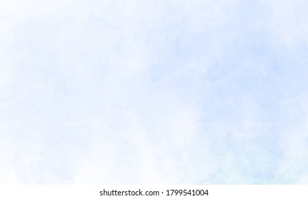 Blue watercolor background, grunge abstract background, and texture strokes for background templates for banner, flyer, poster.