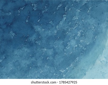 fondo azul de color de agua Vector premium y eps