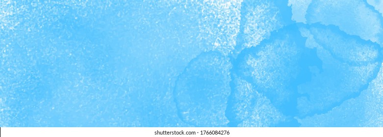 Blue watercolor background for textures backgrounds and web banners design
