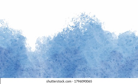 Blue watercolor background for textures backgrounds and web banners design
