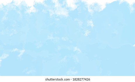 Blue watercolor background for textures backgrounds and web banners design
