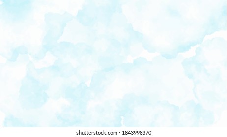 Blue watercolor background for textures backgrounds and web banners design
