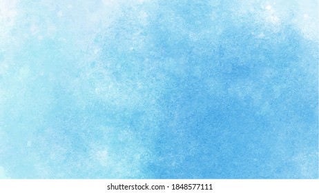 Blue watercolor background for textures backgrounds and web banners design
