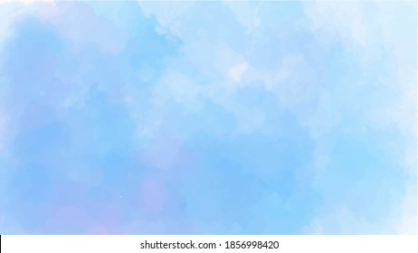 Blue watercolor background for textures backgrounds and web banners design

