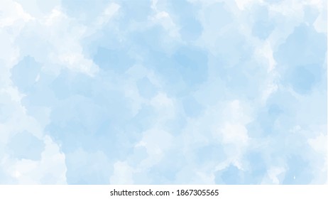 Blue watercolor background for textures backgrounds and web banners design
