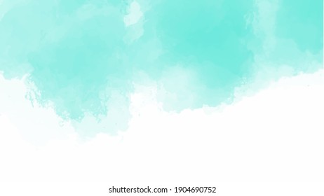Blauer Aquarell-Hintergrund für strukturierte Hintergründe und Webbanner-Design
