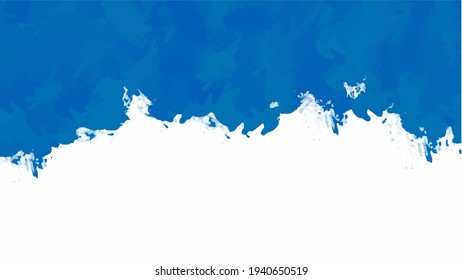 Blue watercolor background for textures backgrounds and web banners design
