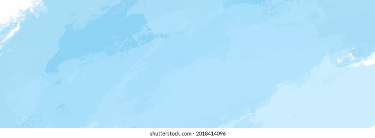 Blue watercolor background for textures backgrounds and web banners design
