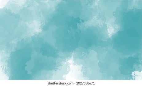 Blue watercolor background for textures backgrounds and web banners design
