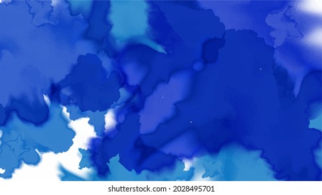 Blue watercolor background for textures backgrounds and web banners design
