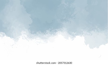 Blue watercolor background for textures backgrounds and web banners design

