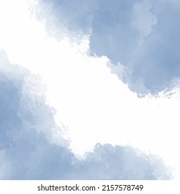 Blue watercolor background for textures backgrounds and web banners design
