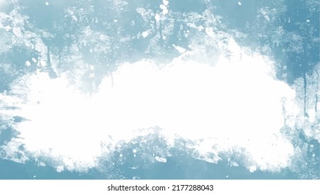 Blauer Aquarell-Hintergrund für strukturierte Hintergründe und Webbanner-Design
