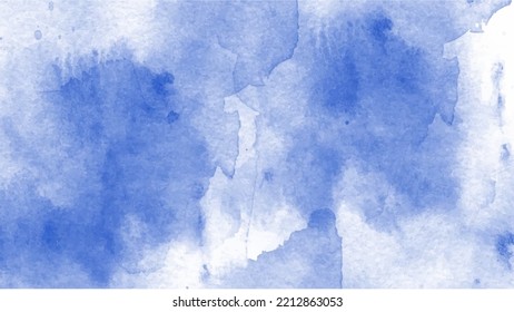 Blue watercolor background for textures backgrounds and web banners design
