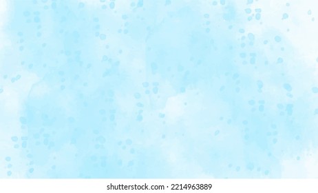 Blue watercolor background for textures backgrounds and web banners design
