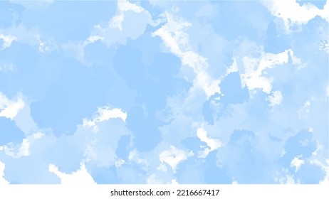 Blue watercolor background for textures backgrounds and web banners design

