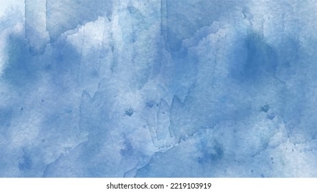Blue watercolor background for textures backgrounds and web banners design
