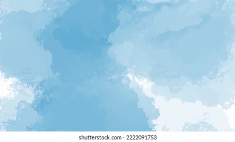 Blue watercolor background for textures backgrounds and web banners design
