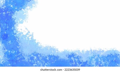 Blue watercolor background for textures backgrounds and web banners design
