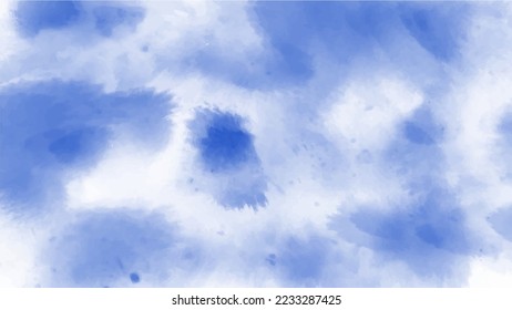 Blue watercolor background for textures backgrounds and web banners design
