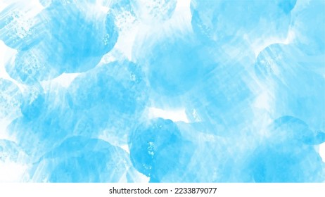 Blauer Aquarell-Hintergrund für strukturierte Hintergründe und Webbanner-Design
