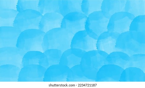 Blauer Aquarell-Hintergrund für strukturierte Hintergründe und Webbanner-Design
