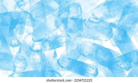Blue watercolor background for textures backgrounds and web banners design
