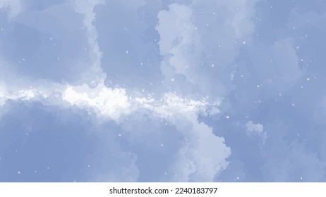 Blue watercolor background for textures backgrounds and web banners design
