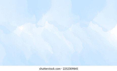 Blue watercolor background for textures backgrounds and web banners design
