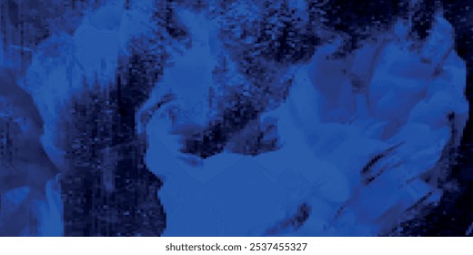 blue watercolor background. vector eps 10