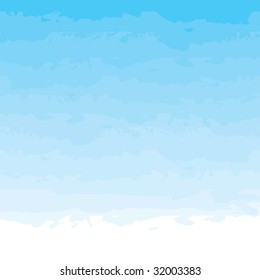 blue watercolor background, vector illustration
