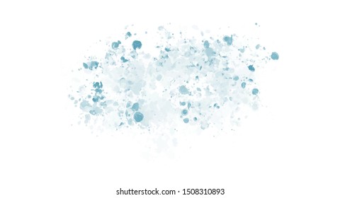 Blue watercolor background for your design, watercolor background concept, vector.
