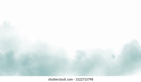 Blue watercolor background for your design, watercolor background concept, vector.
