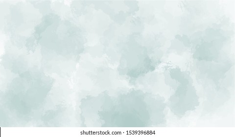 Blue watercolor background for your design, watercolor background concept, vector.
