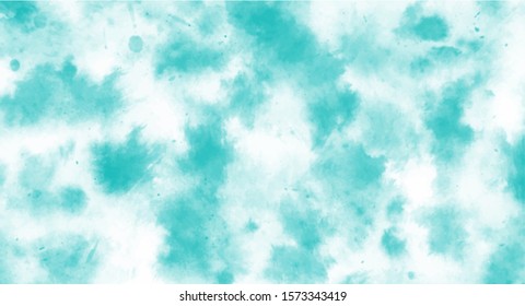 Blue watercolor background for your design, watercolor background concept, vector.

