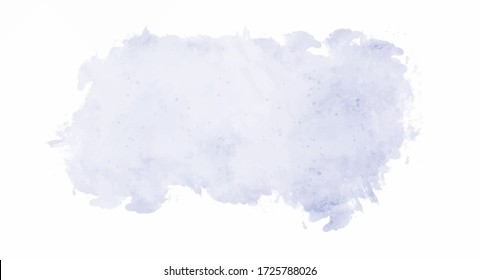 Blue watercolor background for your design, watercolor background concept, vector.
