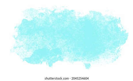 Blue watercolor background for your design, watercolor background concept, vector.