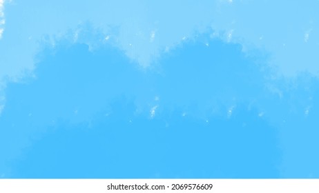 Blue watercolor background for your design, watercolor background concept, vector.