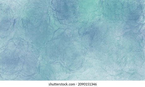 Blue watercolor background for your design, watercolor background concept, vector.
