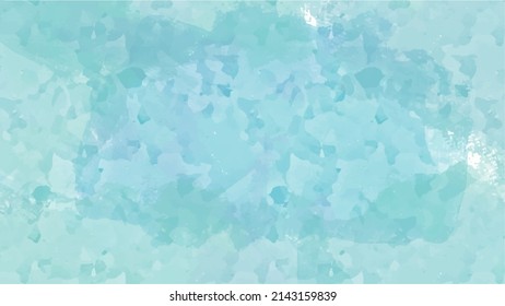 Blue watercolor background for your design, watercolor background concept, vector.