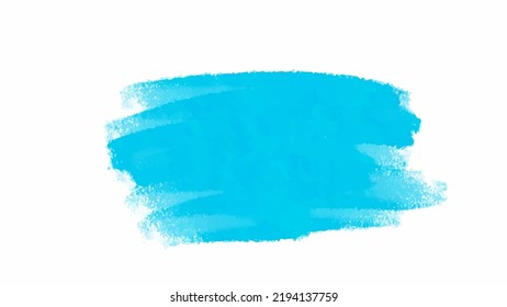 Blue watercolor background for your design, watercolor background concept, vector.