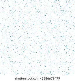 Blue watercolor spatters for design.