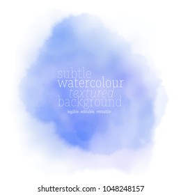 blue watercolor splash
