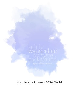 blue watercolor splash