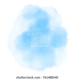 blue watercolor splash