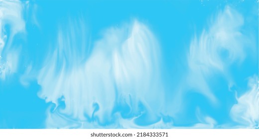 blue watercolor texture in flowing liquid color style