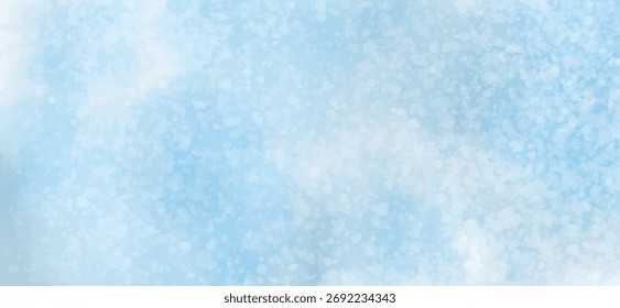 Fondo de Vector de acuarela azul. Fondo de tinción cuadrada de pintura de mano Abstractas