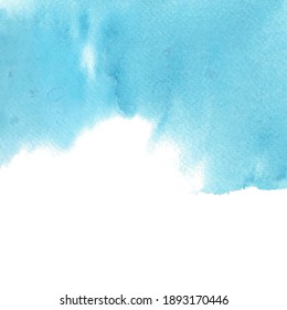Fondo Vector De Color De Agua Azul Para El Diseño.