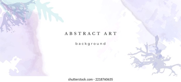 Fondo del vector de color de agua azul. Diseño Resumen de Bodas. Estilo Mínimo Invierno. Textura acuarela. Tonos Fríos Pastel. Art For Invitation Cards Holiday Winter Season. Nochebuena de cubierta moderna.